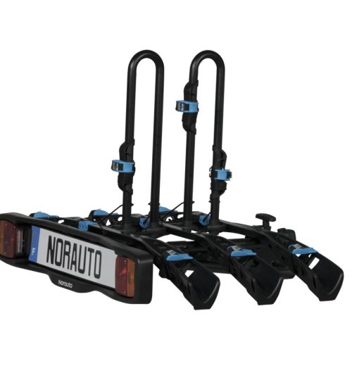 porte velos sur attelage norauto pour 3 velos